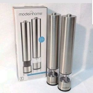 ModernHome Gourmet Electric Salt & Pepper